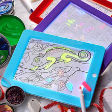 Load image into Gallery viewer, Flipo Group, Ltd. - Disco Scribble - Light-up Sound Activated Drawing Board: Red