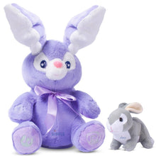Load image into Gallery viewer, Dimple - Plush Bunny Bella Purple Singing Baby Soft Bunny