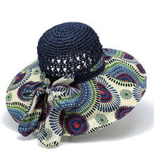 Load image into Gallery viewer, ACCITY - BOHEMIAN STYLE BEACH SUN HAT_CWAH1452: KHAKI3 / (OS) 1