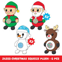 Load image into Gallery viewer, Novelty Brands - SO MUCH FUN! CHRISTMAS BELLY POPZ PLUSH TOY- 6 PER DISPLAY