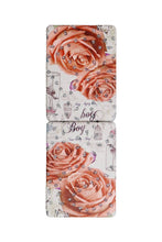 Load image into Gallery viewer, Cap Zone - Rose Floral Glitter Makeup Mirror - 12 pcs