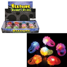 Load image into Gallery viewer, JSBlueRidge Toys - Light-Up Bumpy Rings Kids Toy- Assorted