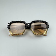 Load image into Gallery viewer, Ole - Handmade Rhinestone Round Sunglasses