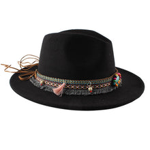 Load image into Gallery viewer, ACCITY - WOMEN RETRO WARM FELT HAT JAZZ HAT_CWAH0753: Red / (OS) 1