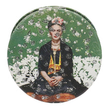 Load image into Gallery viewer, TAPA fashion - Frida Kahlo Glitter Circular Compact Makeup Mirror JM6423-29 (12PC): ASSORTED