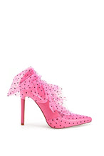 Load image into Gallery viewer, Azalea Wang - DISCREET-PINK BARBIE PUMP WITH POLKA DOT TULLE: 6
