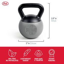 Load image into Gallery viewer, Fred & Friends - BUFF BABY - Kettlebell Rattle