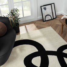Load image into Gallery viewer, Abani Rugs - Abani Rugs Deco DEC500A Modern Abstract Ribbon Area Rug: 7'9" x 10'2"