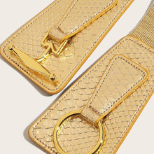 Load image into Gallery viewer, NINEXIS - CWABE0563_SOLID COLOR MULTI FUNCTIONAL ELASTIC BELT: SILVERY / (OS) 1