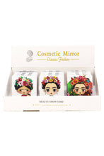 Load image into Gallery viewer, Cap Zone - Frida Kahlo Rectangular Compact Makeup Mirror: ASSORTED / ONE SIZE