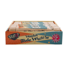 Load image into Gallery viewer, Toysmith - Neato! Wooden Slide Whistle, 6.5" Sealed Musical Toy, Retro