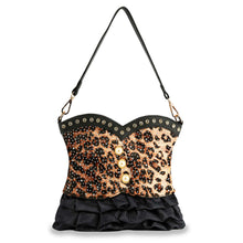 Load image into Gallery viewer, Handbag Express - Vest Design Hobo Handbag: Leopard
