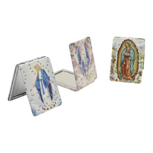 Load image into Gallery viewer, TAPA fashion - Religious Rectangular Glitter Compact Makeup Mirror JM6423-2 (12PC): ASSORTED