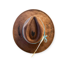 Load image into Gallery viewer, Wild Indigo - Love Her But Leave Her Wild Burned Hat: Amber / Rancher