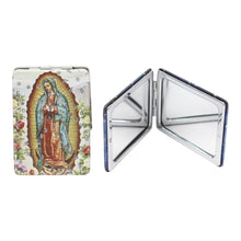 Load image into Gallery viewer, TAPA fashion - Religious Rectangular Glitter Compact Makeup Mirror JM6423-2 (12PC): ASSORTED