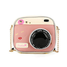 Load image into Gallery viewer, ACCITY - CAMERA-SHAPED SHOULDER BAG_CWAB1001: Black / (OS) 1