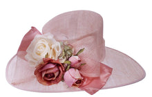 Load image into Gallery viewer, Toucan Hats/Carole Amper Inc. - Sinamay Bouquet: Blue