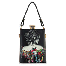 Load image into Gallery viewer, Handbag Express - Retro Tattoo Art Design Petite Hand Tote: Multi4