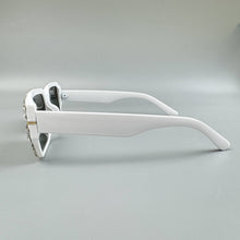 Load image into Gallery viewer, Ole - Handmade Square Rhinestone Sunglasses