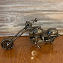 Load image into Gallery viewer, Magnifique Hearts - Upcycled Handmade Vintage Motorcycle Model, Handmade Bike