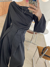 Load image into Gallery viewer, ShieldChic - Wide Leg Pockets Solid Color Zipper Casual Pants Bottoms: GRAY / S