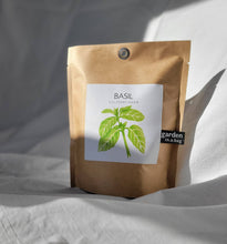 Load image into Gallery viewer, Potting Shed Creations, Ltd. - Garden in a Bag | Basil | Gift idea for Cooks | Best Seller