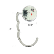 Load image into Gallery viewer, Wrapables.com - Wrapables Scenic Purse Hook Hanger, Foldable Handbag Table H: Sunflower