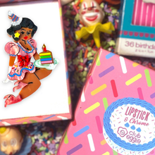 Load image into Gallery viewer, Lipstick & Chrome - Birthday Belle Brooch by Lipstick & Chrome x Club Eggie - SA