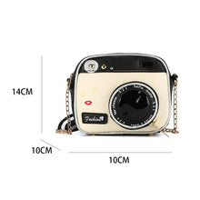 Load image into Gallery viewer, ACCITY - CAMERA-SHAPED SHOULDER BAG_CWAB1001: Black / (OS) 1