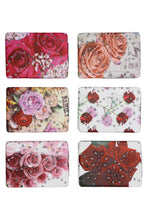 Load image into Gallery viewer, Cap Zone - Rose Floral Glitter Makeup Mirror - 12 pcs