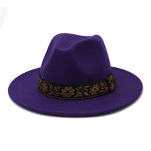 Load image into Gallery viewer, ACCITY - AUTUMN AND WINTER EUROPEAN AND AMERICAN JAZZ HAT_CWAH1774: RUST / (OS) 1