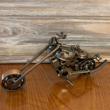 Load image into Gallery viewer, Magnifique Hearts - Upcycled Handmade Vintage Motorcycle Model, Handmade Bike