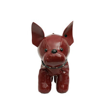Load image into Gallery viewer, SALINA TRADING INC - Cute Dog Plush Crossbody Bag Trendy Street Style: Burgundy
