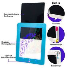 Load image into Gallery viewer, Flipo Group, Ltd. - Disco Scribble - Light-up Sound Activated Drawing Board: Red