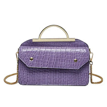 Load image into Gallery viewer, BAGS-2-SLAY - FAUX CROCODILE PURSE: GREEN