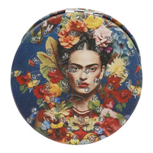 Load image into Gallery viewer, TAPA fashion - Frida Kahlo Glitter Circular Compact Makeup Mirror JM6423-29 (12PC): ASSORTED