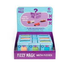 Load image into Gallery viewer, Purposeful Bliss - Fizzy Magic - Bath Bombs with Toys Inside, Train Surprises Display