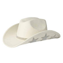 Load image into Gallery viewer, MiMi Wholesale - VCC0078 Hannah Star Rhinestone Cowboy Hat: Camel