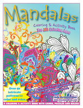 Load image into Gallery viewer, Really Big Coloring Books | ColoringBook.com - 12-pack Mandala's 8.5"x11"