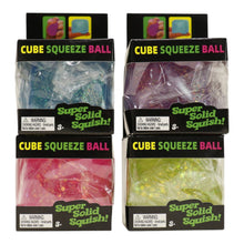 Load image into Gallery viewer, TAPA fashion - Colorful Glitter Cube Squishy Toy SS6510-52! (12PC): Assorted