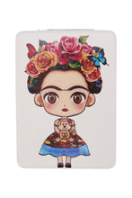 Load image into Gallery viewer, Cap Zone - Frida Kahlo Rectangular Compact Makeup Mirror: ASSORTED / ONE SIZE