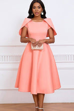 Load image into Gallery viewer, Aria Romance - Swing Dress Cape Dress: White / XL