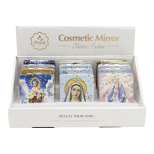 Load image into Gallery viewer, TAPA fashion - Religious Rectangular Glitter Compact Makeup Mirror JM6423-2 (12PC): ASSORTED
