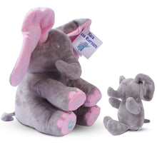 Load image into Gallery viewer, Dimple - Kaia Singing Peek-A-Boo Elephant & Soft Plush Baby Elephant