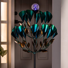 Load image into Gallery viewer, Evergreen Enterprises - Solar Metal Wind Spinner, Calla Lily, 74"H