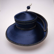Load image into Gallery viewer, KaKyCo - AJ786Y Extended Off Face Mad Hatter Edges Coved Rhinestone: White