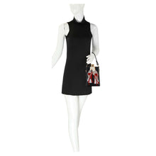 Load image into Gallery viewer, Handbag Express - Retro Red Heels Print Petite Hand Tote: Multi5