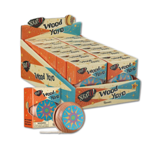 Load image into Gallery viewer, Toysmith - Neato! Wood Yo-Yo- Retro Classic, vintage toys