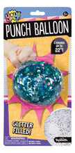 Load image into Gallery viewer, Toysmith - Yay! Glitter Punch Balloon, Assorted Colors