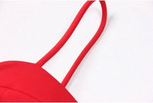 Load image into Gallery viewer, Productseeker - SET062 Elegant Women’s Suit Set: Blazer, Bra Top, & Pants: Rose Red / English / M
